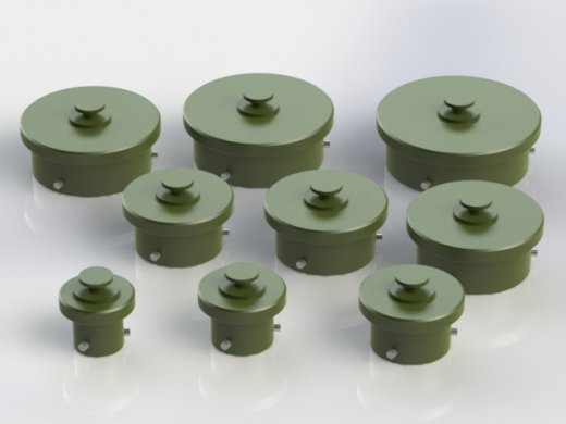 08至24号圆形连接器的防尘盖缩略图